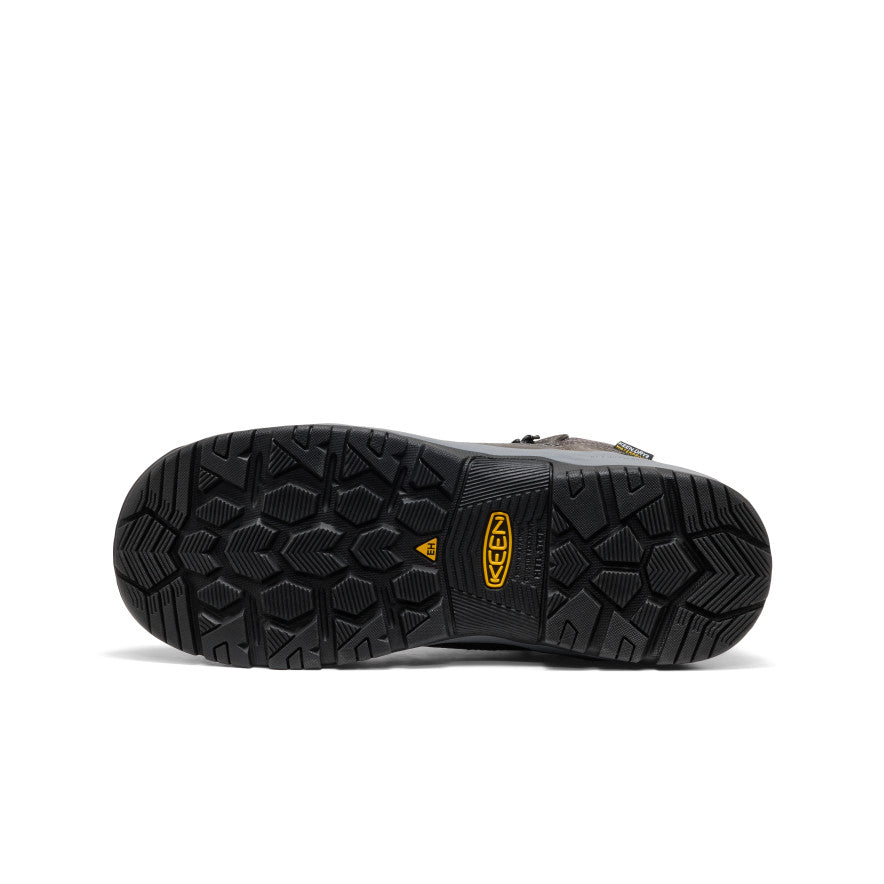 Keen | Men's Skokie Waterproof Work Boot (Carbon Toe) Magnet/Black