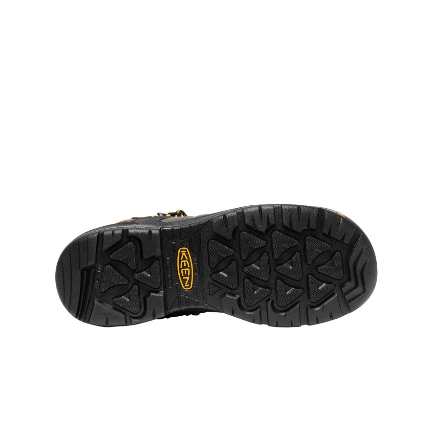 Keen US | Men's Dover 6" Waterproof (Carbon Toe) Dark Earth/Black