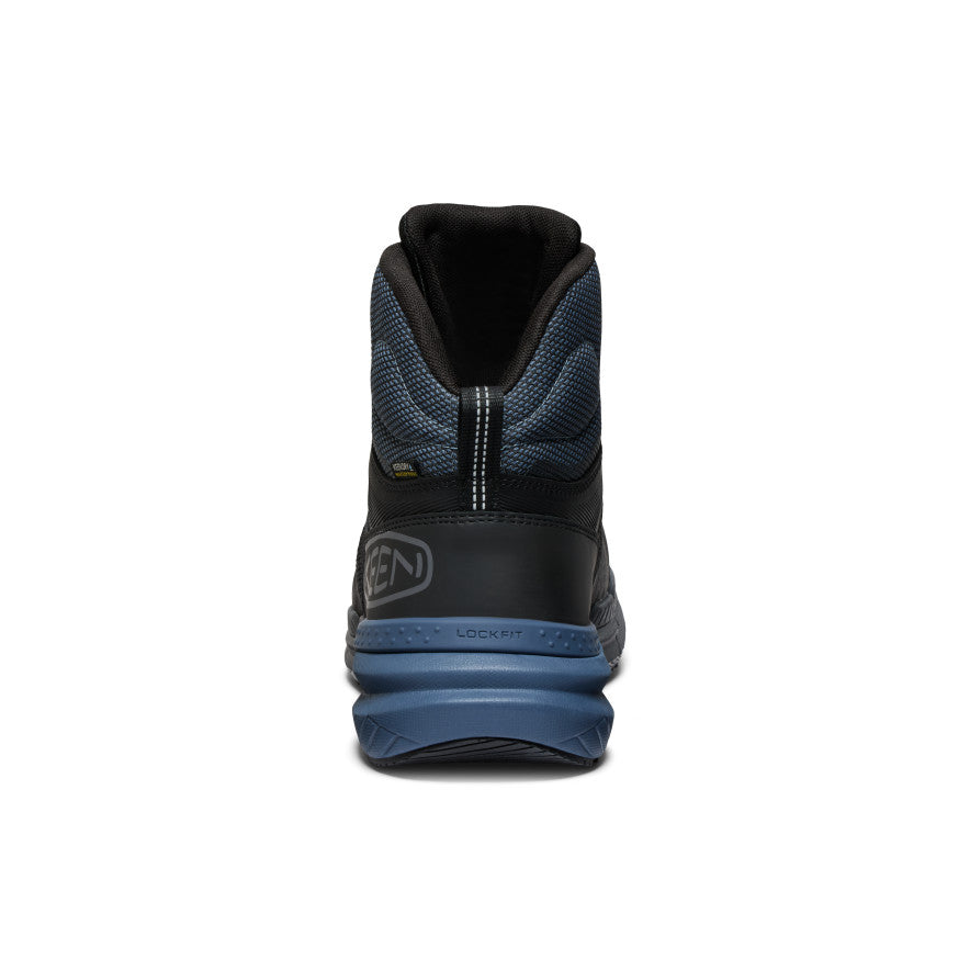Keen | Men's Snapline RF Waterproof Boot (Carbon Toe) Vintage Indigo/Black