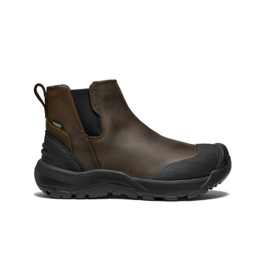Keen New | Men's Revel IV Waterproof Chelsea Canteen/Black
