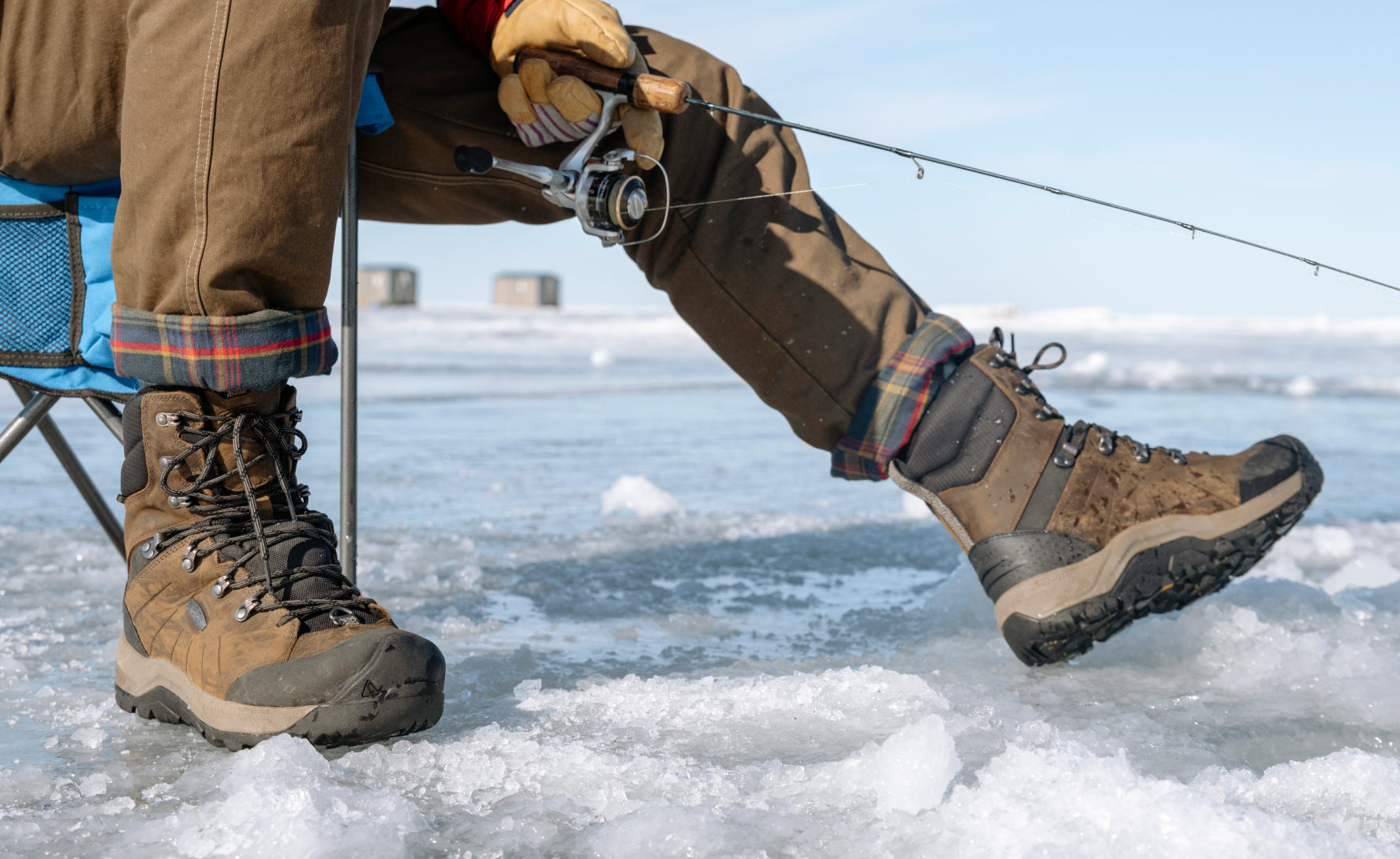 Keen Near Me | Men's Revel IV High Polar Waterproof Boot Magnet/Red Carpet