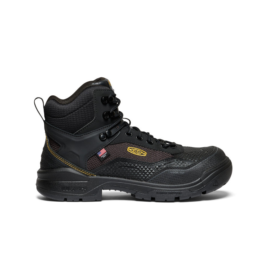 Keen Sale | Men's Stronglite Waterproof Boot (Carbon Toe) Black/Black