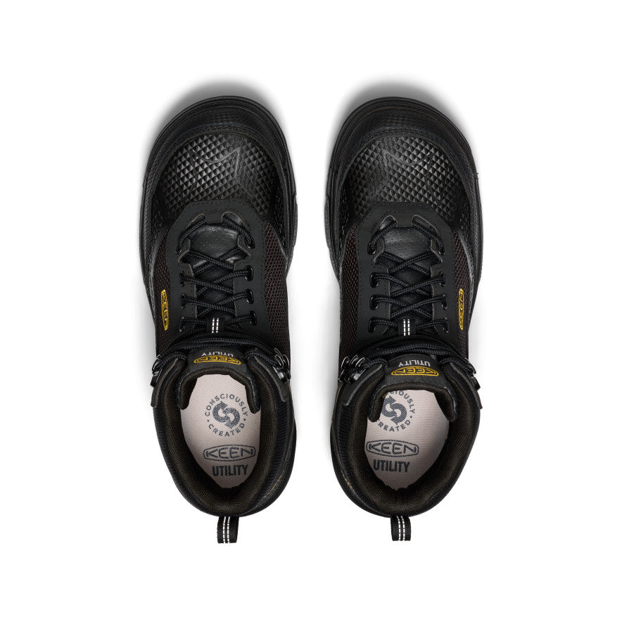 Keen Sale | Men's Stronglite Waterproof Boot (Carbon Toe) Black/Black