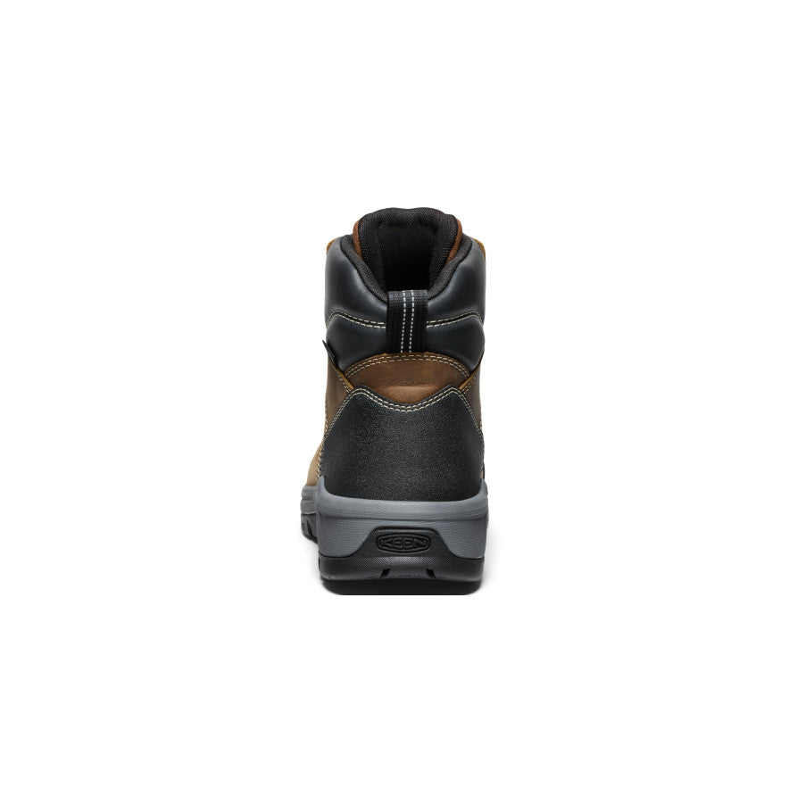 Keen On sale | Men's Evanston 6" Waterproof Boot (Soft Toe) Bison/Black