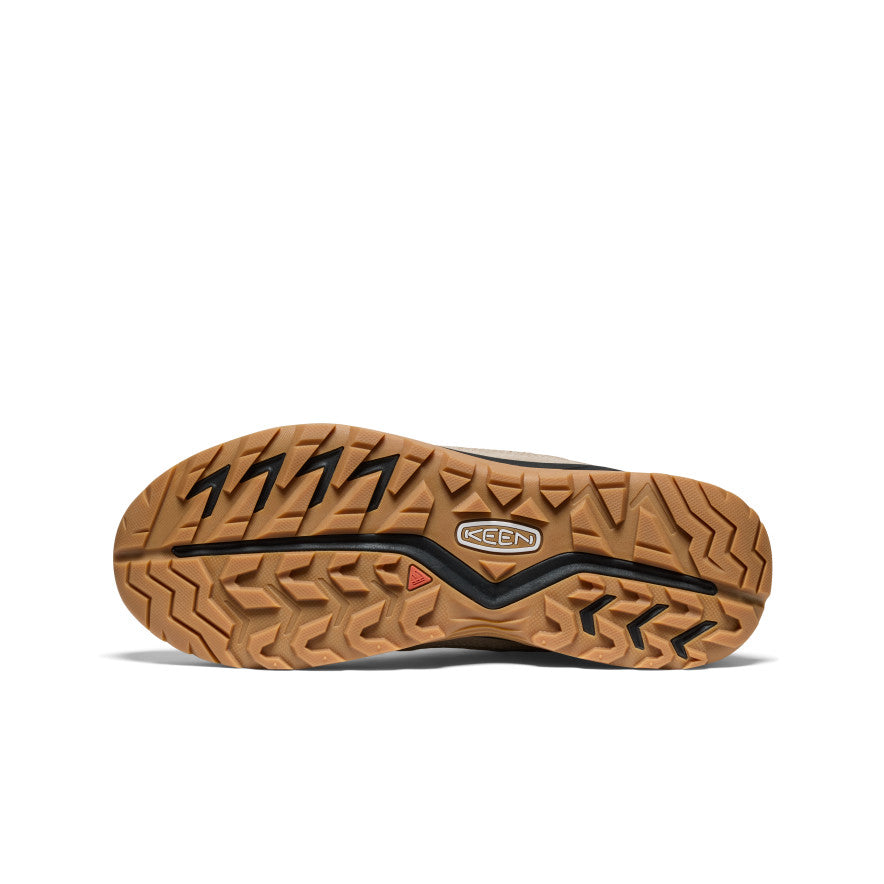 Keen Popular style | Men's Hightrail Waterproof Wide Hiking Boot Brindle/Oak Buff