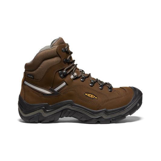 Keen Sale | Men's Durand II Waterproof Boot Wide Cascade Brown/Gargoyle
