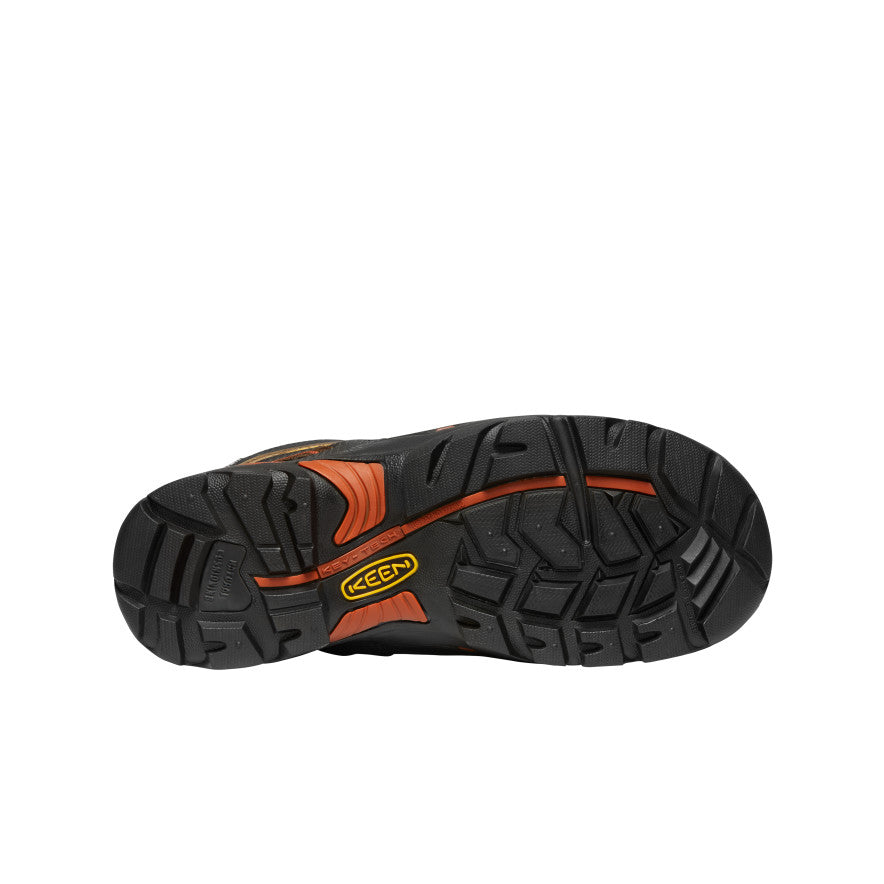 Keen US | Men's Pittsburgh 6" Waterproof Boot (Soft Toe) Cascade Brown/Bombay Brown