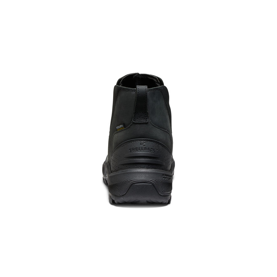 Keen Popular style | Men's Revel IV Waterproof Chelsea Black/Black