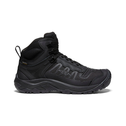 Keen | Men's Reno Waterproof Mid (Soft Toe) Black/Black