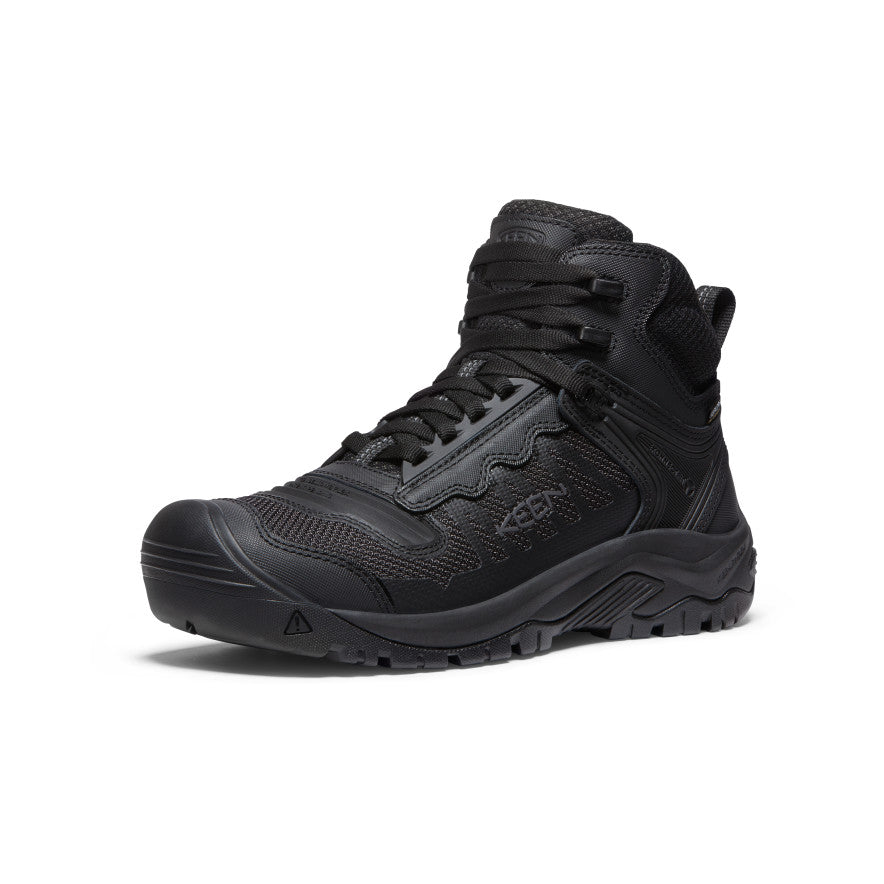 Keen | Men's Reno Waterproof Mid (Soft Toe) Black/Black