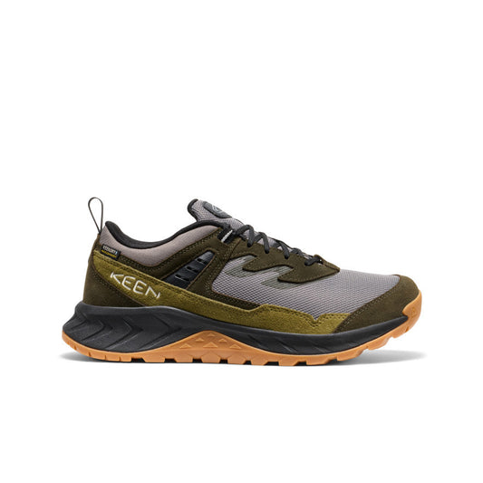 Keen Online | Men's Hightrail Waterproof Hiking Shoe Steel Grey/Forest Night