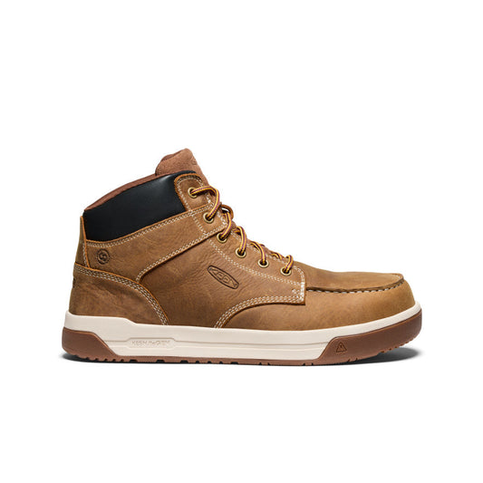 Keen Outlet | Men's Gibson Boot (Carbon Toe) Belgian/Gum
