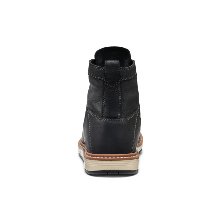 Keen US | Men's San Jose 6" Boot (Aluminum Toe) Black/Caramel Cafe