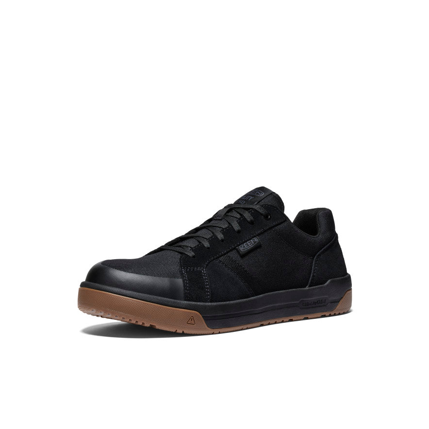 Keen Popular style | Men's Kenton ESD Work Shoe (Carbon Toe) Black/Gum