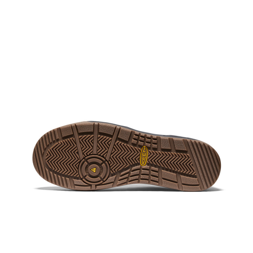 Keen Popular style | Men's Kenton ESD Work Shoe (Carbon Toe) Black/Gum