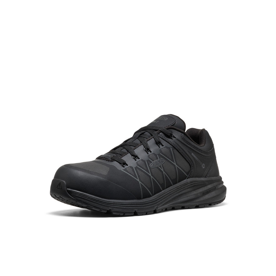 Keen Outlet | Men's Vista Energy XT Work Sneaker INT MET (Carbon Toe) Black/Magnet