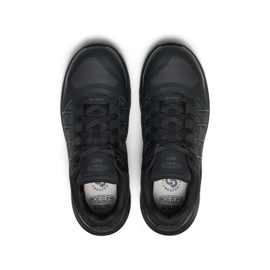 Keen Outlet | Men's Vista Energy XT Work Sneaker INT MET (Carbon Toe) Black/Magnet