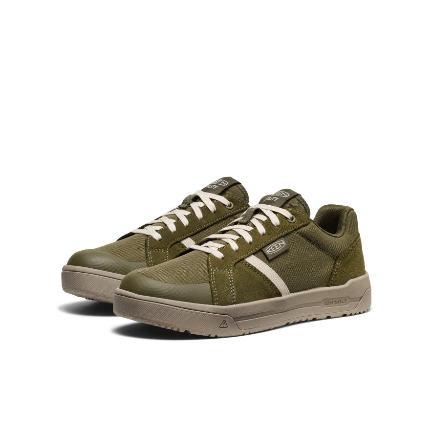 Keen Hot style | Men's Kenton Work Shoe (Soft Toe) Winter Moss/Birch