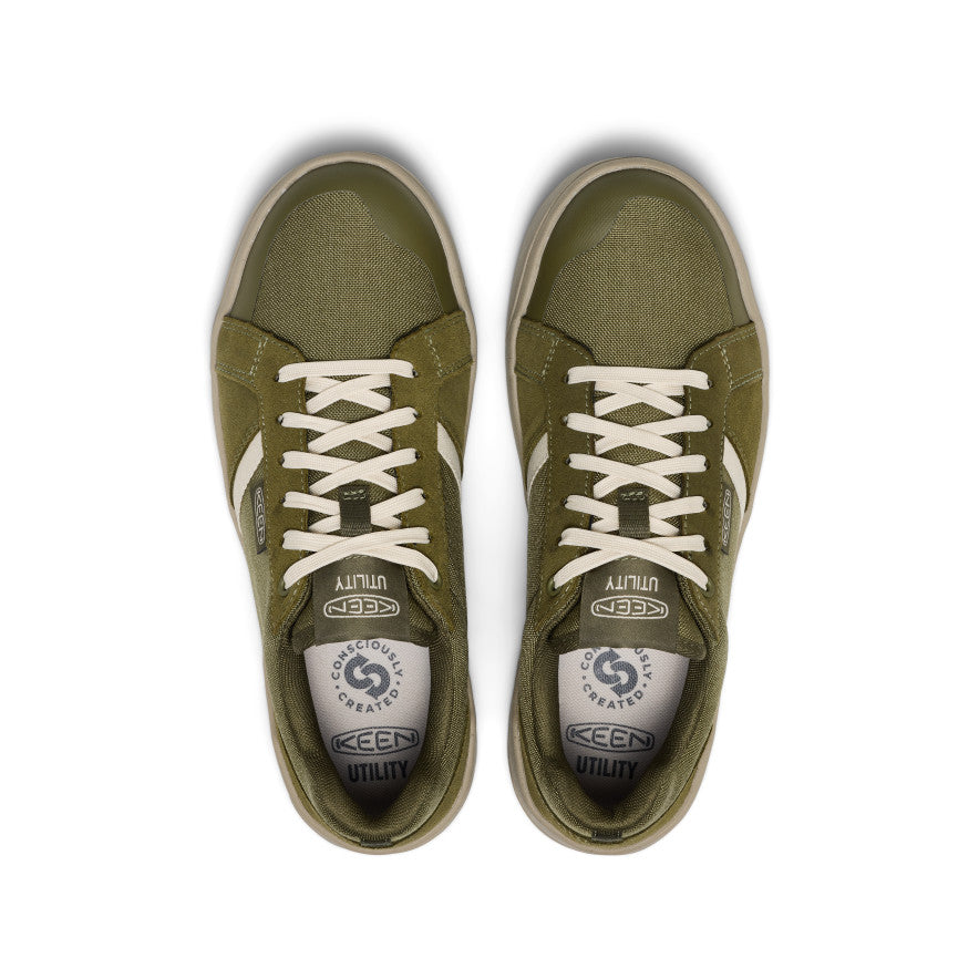Keen Hot style | Men's Kenton Work Shoe (Soft Toe) Winter Moss/Birch