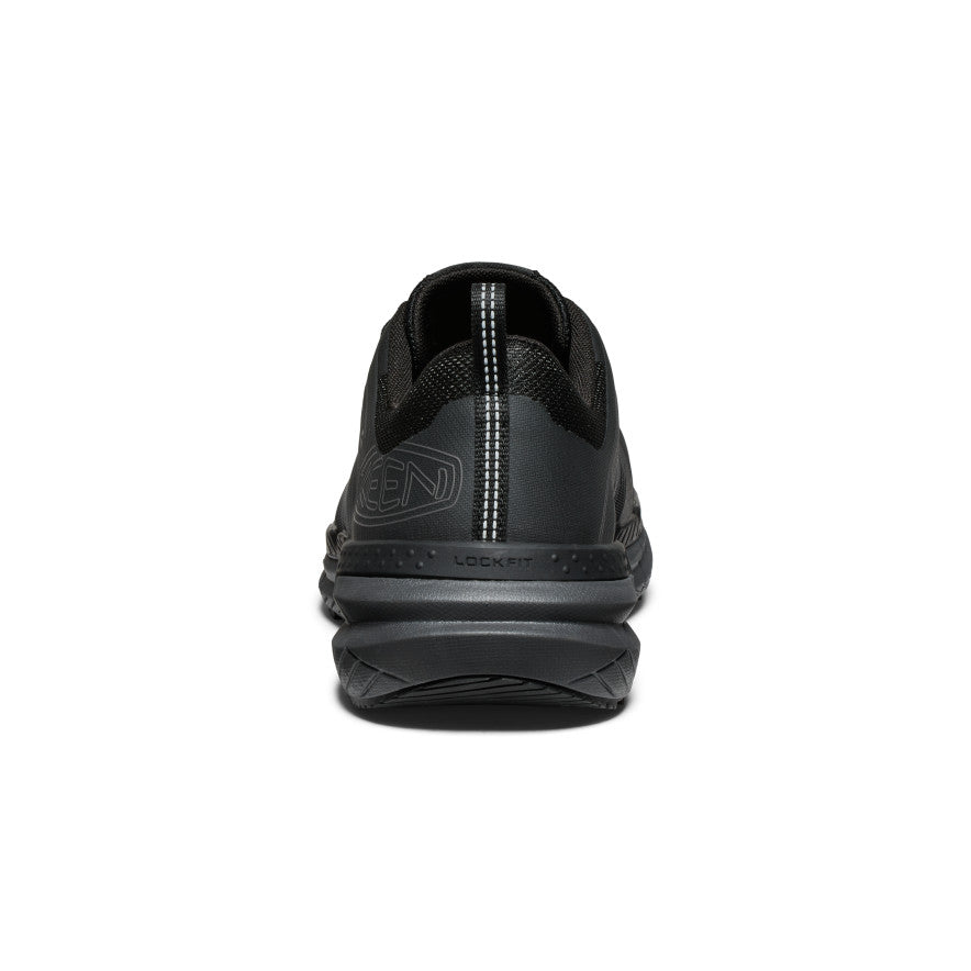 Keen New | Men's Speedworks Work Sneaker (Carbon Toe) Black/Steel Grey