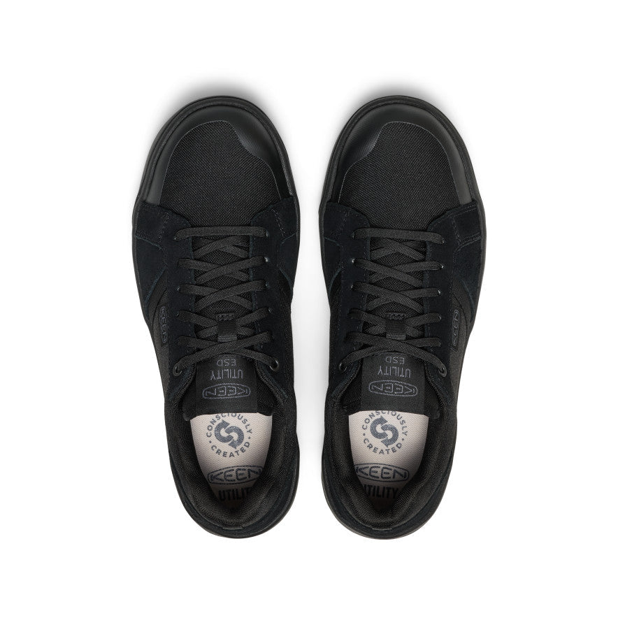 Keen Near Me | Men's Kenton ESD Work Shoe (Soft Toe) Black/Black