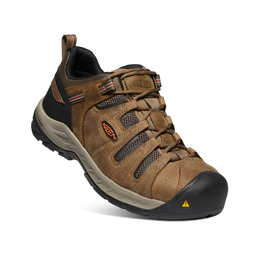Keen Discount | Men's Flint II (Steel Toe) Shitake/Rust