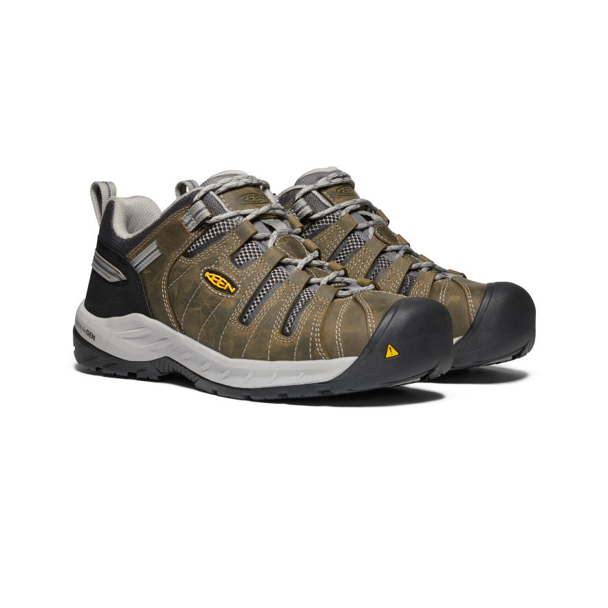 Keen On sale | Men's Flint II (Steel Toe) Gargoyle/Paloma