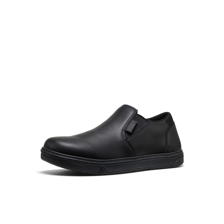 Keen New | Men's Kenton Shift WTX Work Shoe (Soft Toe) Black/Black