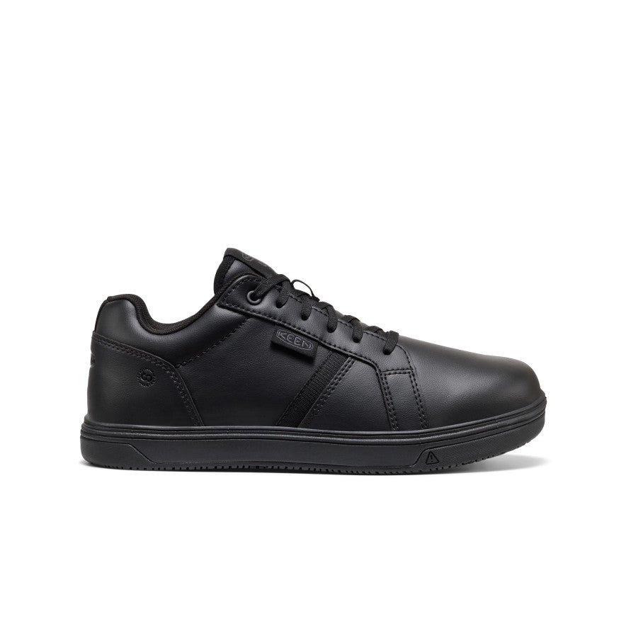 Keen | Men's Kenton WTX Work Shoe (Soft Toe) Black/Black
