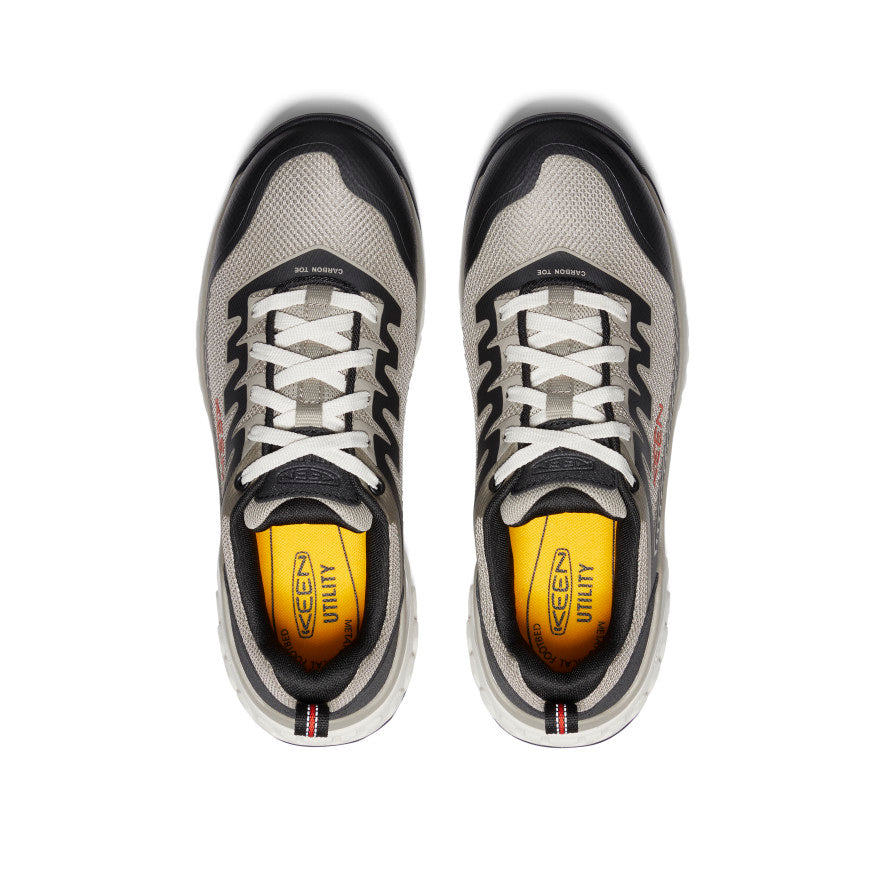 Keen Outlet | Men's Arvada Work Sneaker (Carbon Toe) Plaza Taupe/Black