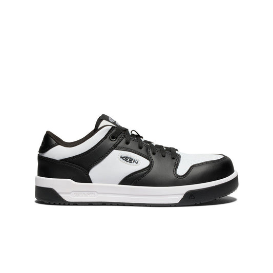 Keen Hot style | Men's Overton Work Shoe (Carbon Toe) Star White/Black