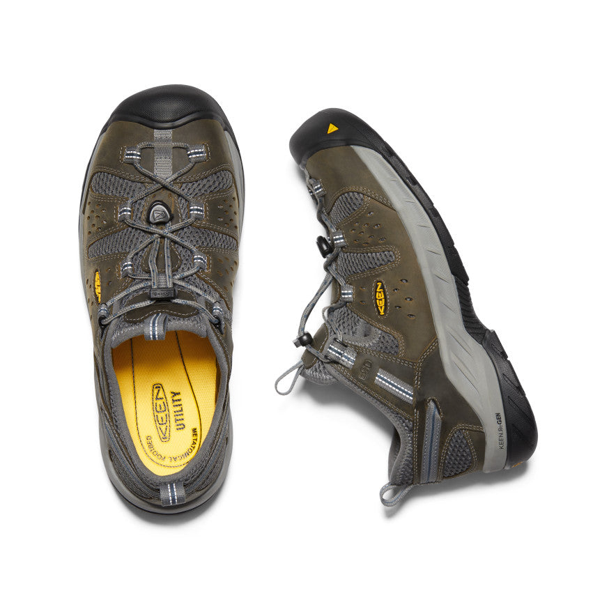 Keen Near Me | Men's Atlanta Cool II ESD (Steel Toe) Gargoyle/Midnight Navy