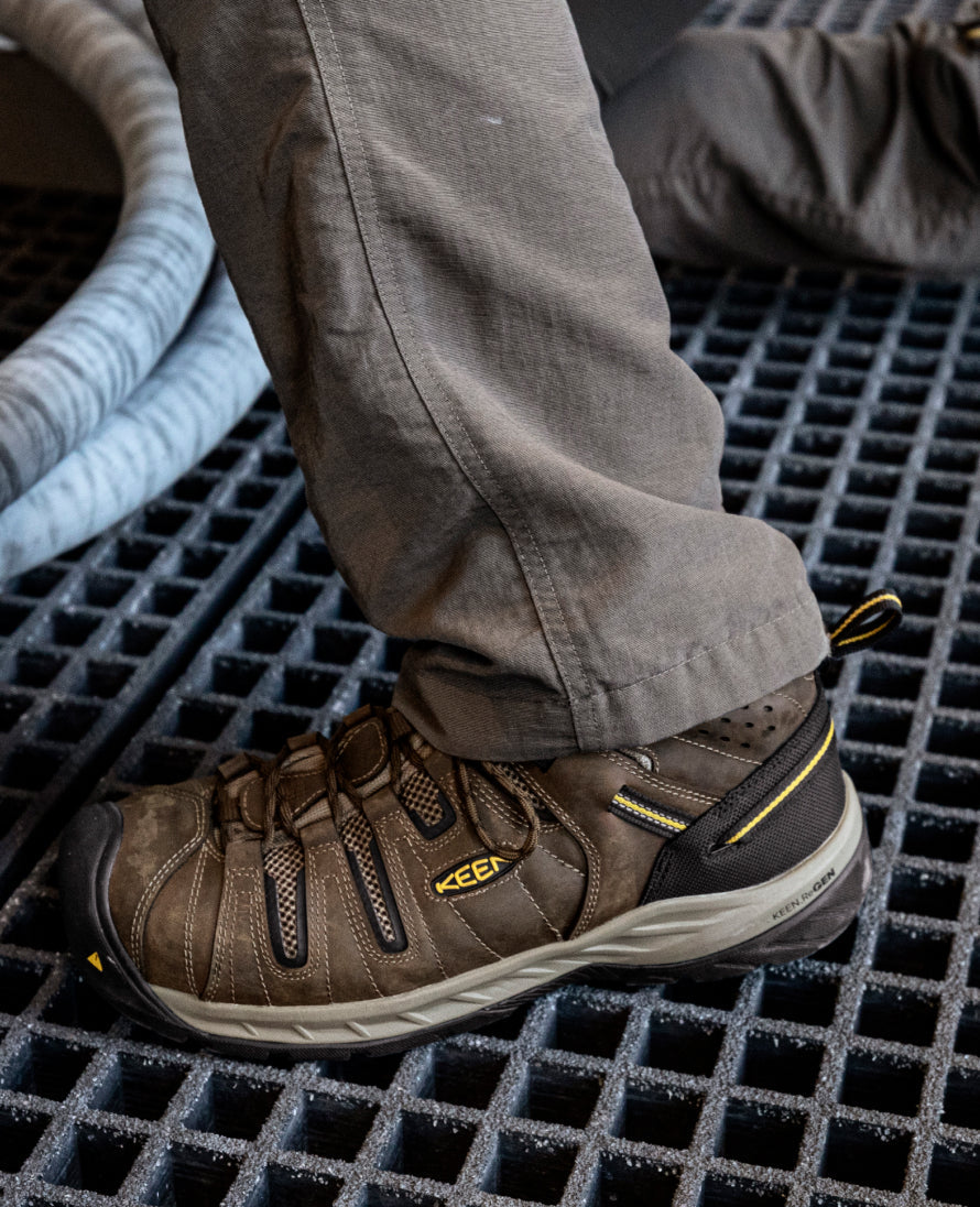 Keen Sale | Men's Flint II Boot (Steel Toe) Cascade Brown/Golden Rod