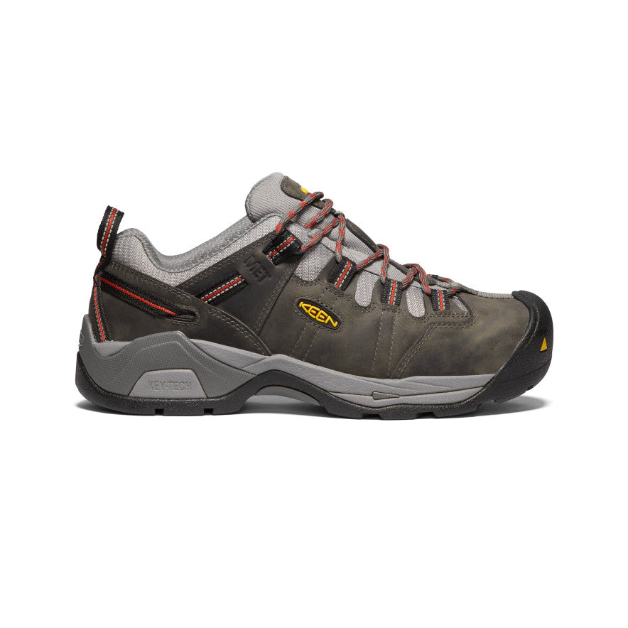 Keen New | Men's Detroit XT Internal Met (Steel Toe) Steel Grey/Bossa Nova