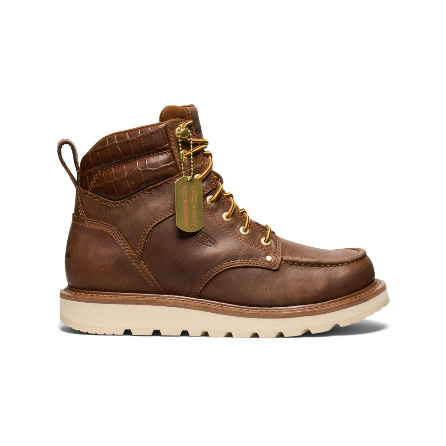 Keen Popular style | Men's Cincinnati 6" Boot (Soft Toe) x Noon Goons  Leather Brown/Off White