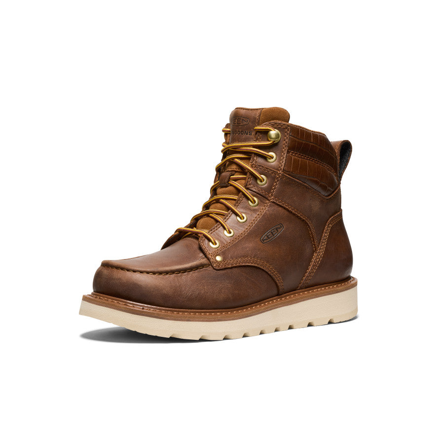 Keen Popular style | Men's Cincinnati 6" Boot (Soft Toe) x Noon Goons  Leather Brown/Off White