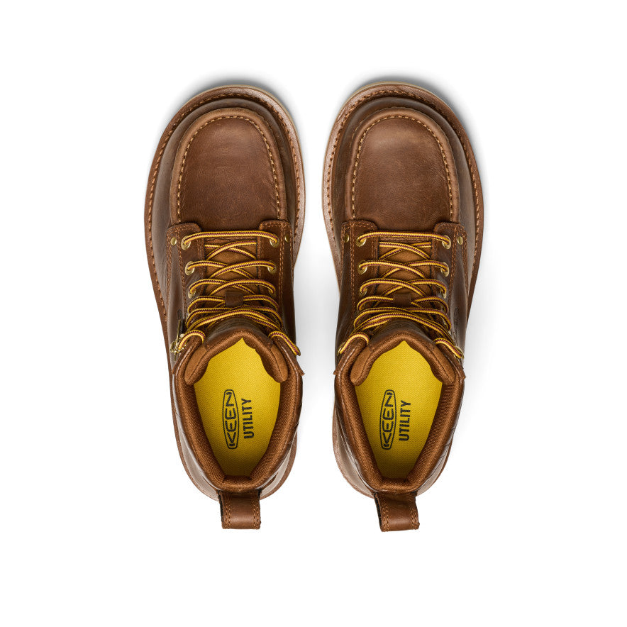 Keen Popular style | Men's Cincinnati 6" Boot (Soft Toe) x Noon Goons  Leather Brown/Off White