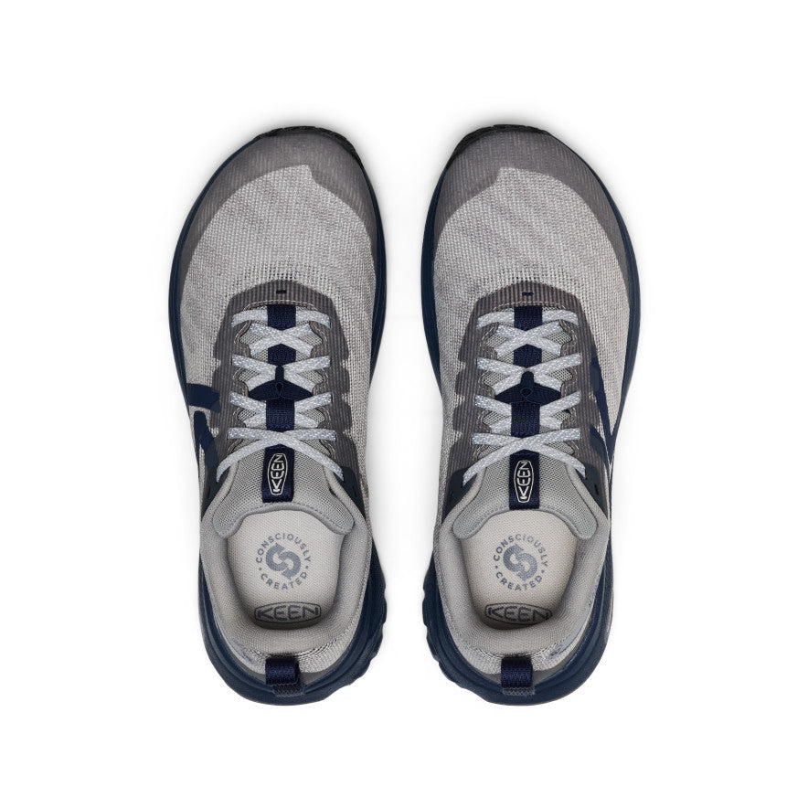 Keen Discount | Men's Roam Trail Running Shoe Alloy/Naval Academy