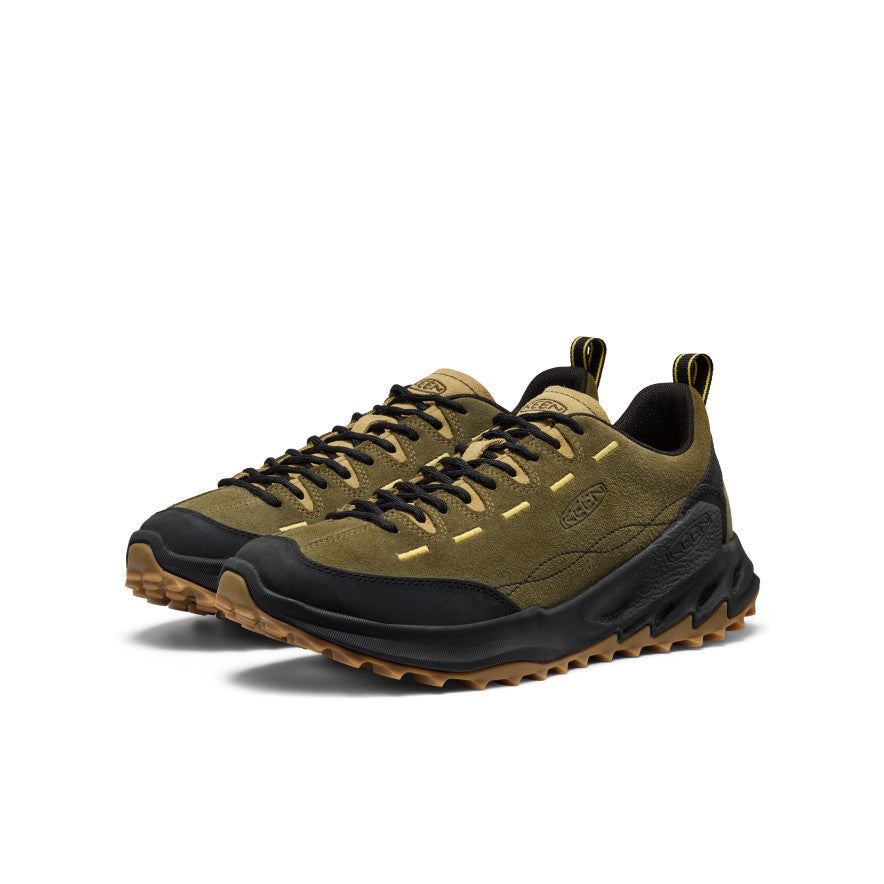 Keen Online | Men's Jasper Zionic Sneaker Dark Olive/Khaki
