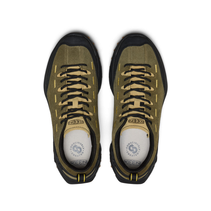 Keen Online | Men's Jasper Zionic Sneaker Dark Olive/Khaki