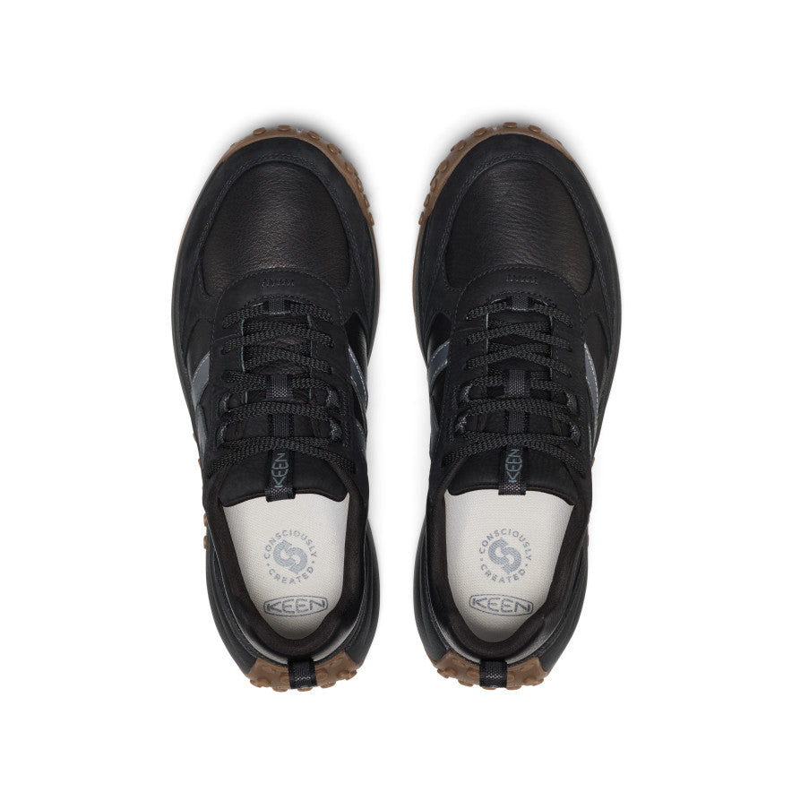 Keen New | Men's KS86 Leather Sneaker Black