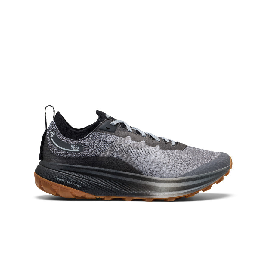 Keen New | Men's Seek Trail Running Shoe Black/Magnet