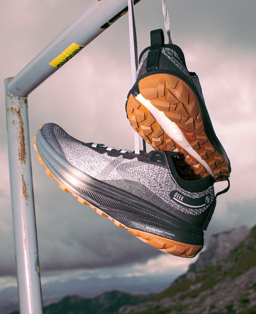 Keen New | Men's Seek Trail Running Shoe Black/Magnet