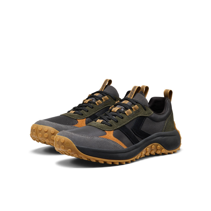 Keen Popular style | Men's KS86 Leather Sneaker Forest Night/Keen Maple