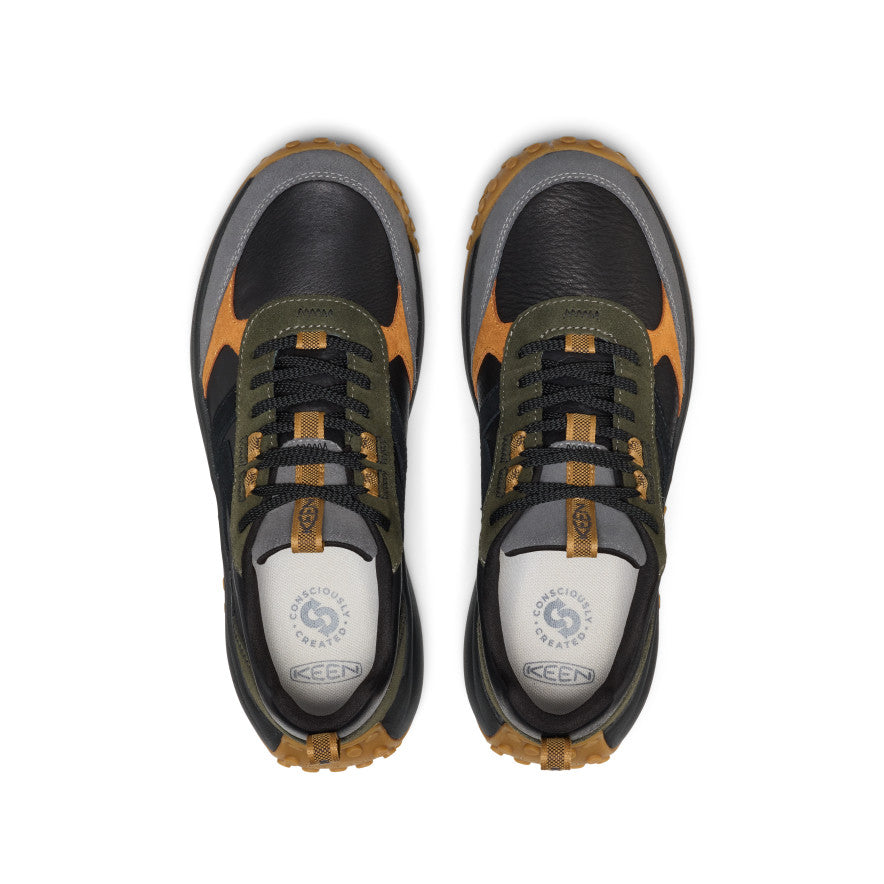 Keen Popular style | Men's KS86 Leather Sneaker Forest Night/Keen Maple