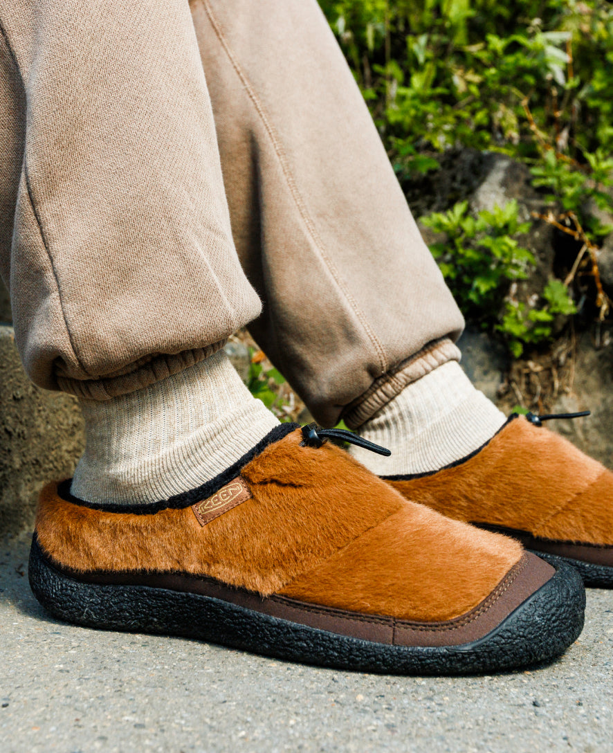 Keen Hot style | Men's Howser III Slide Bison/Black