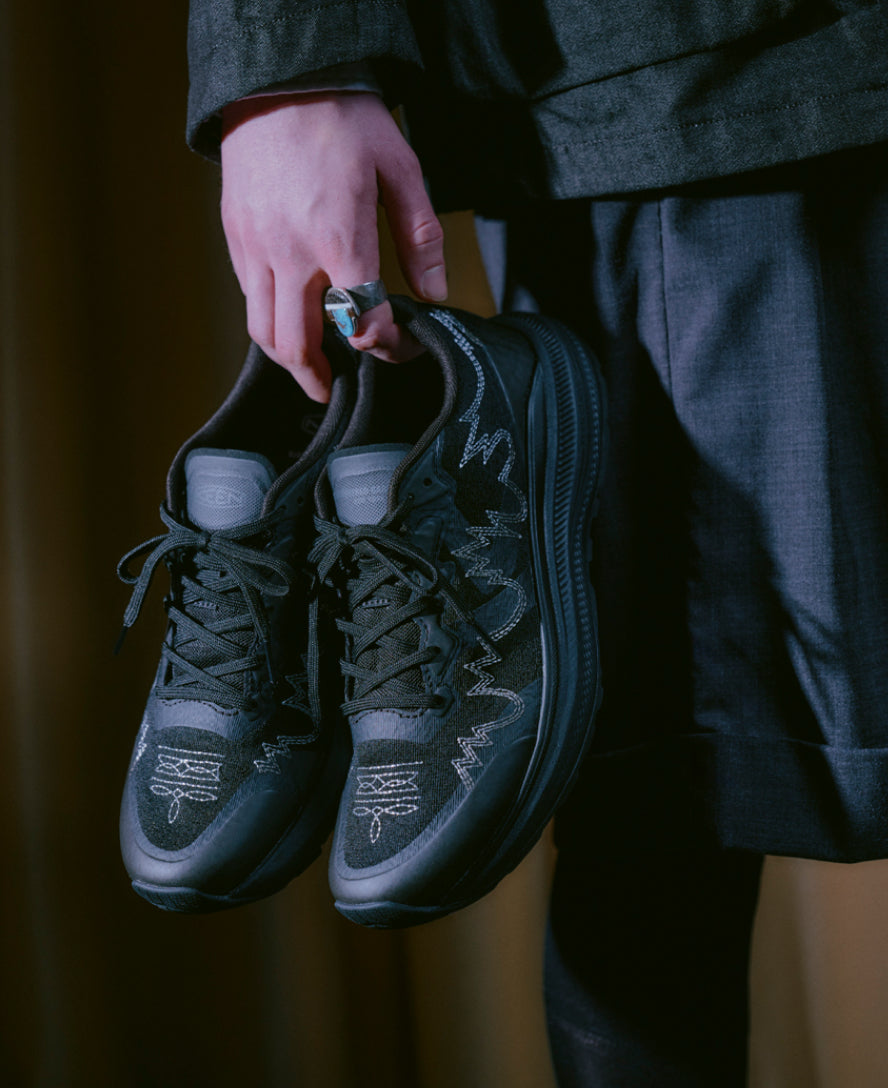 Keen US | Men's WK500 Walking Shoe x Engineered Garments Black/Black