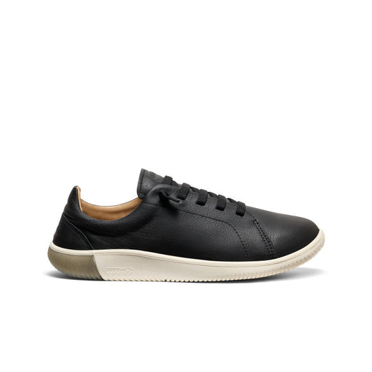Keen Discount | Men's KNX Leather Sneaker Black/Star White