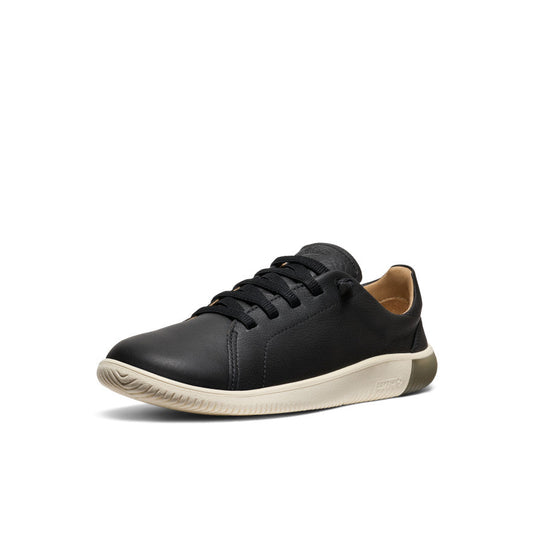 Keen Discount | Men's KNX Leather Sneaker Black/Star White
