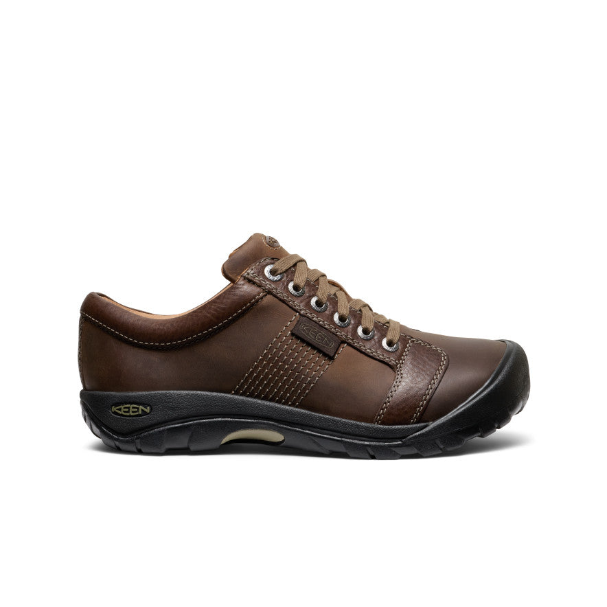 Keen Popular style | Men's Austin Shoe Wide Chocolate Brown